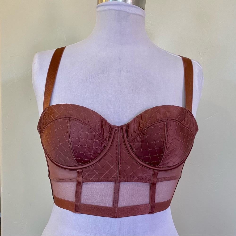 Victoria’s Secret Long Line Balconette Bustier Bra